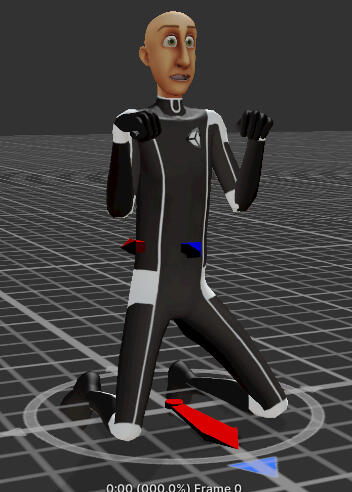When you test VRChat animations on ya boi