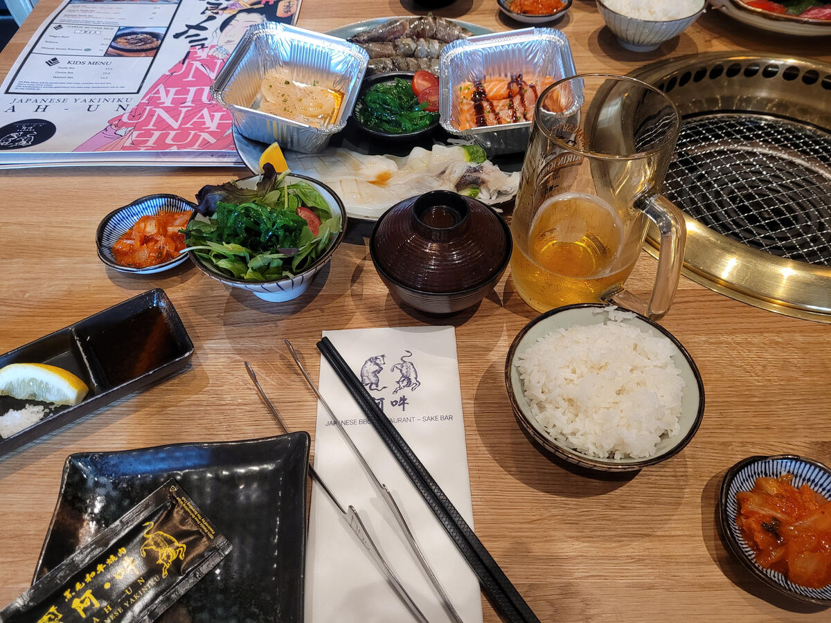 Thursday&#39;s Japanese BBQ